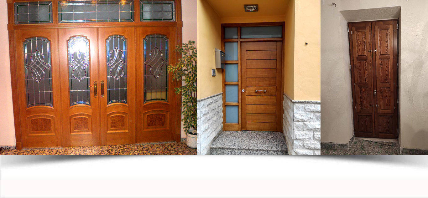 puertas exteriores madera almenara